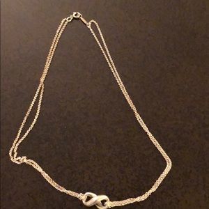 Authentic Tiffany & Co Infinity Necklace